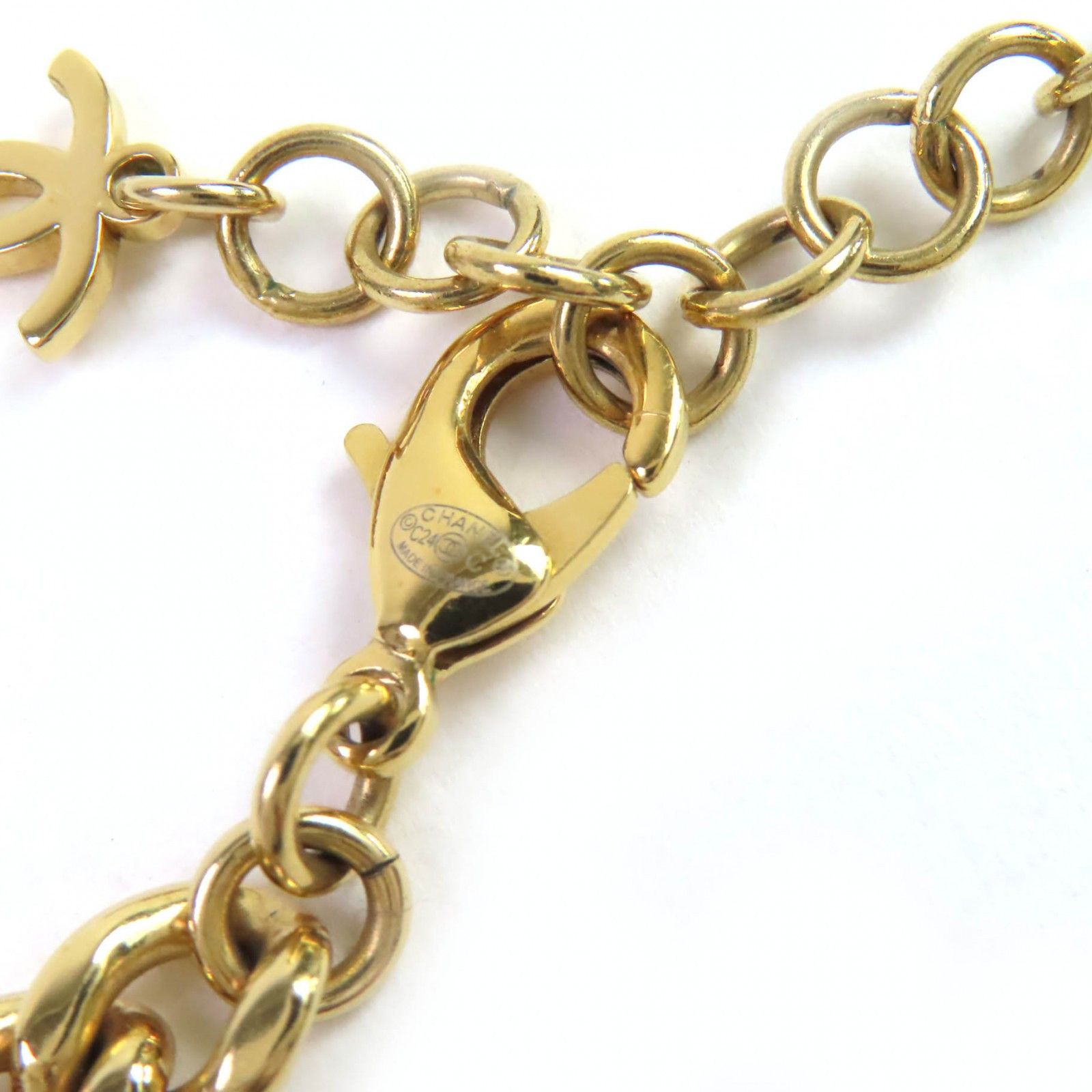 Chanel Chanel Chanel COCO Mark Star Lame Pearl Necklace Metal Necklace DUTY FREE for USA Size ONE SIZE - 7 Thumbnail