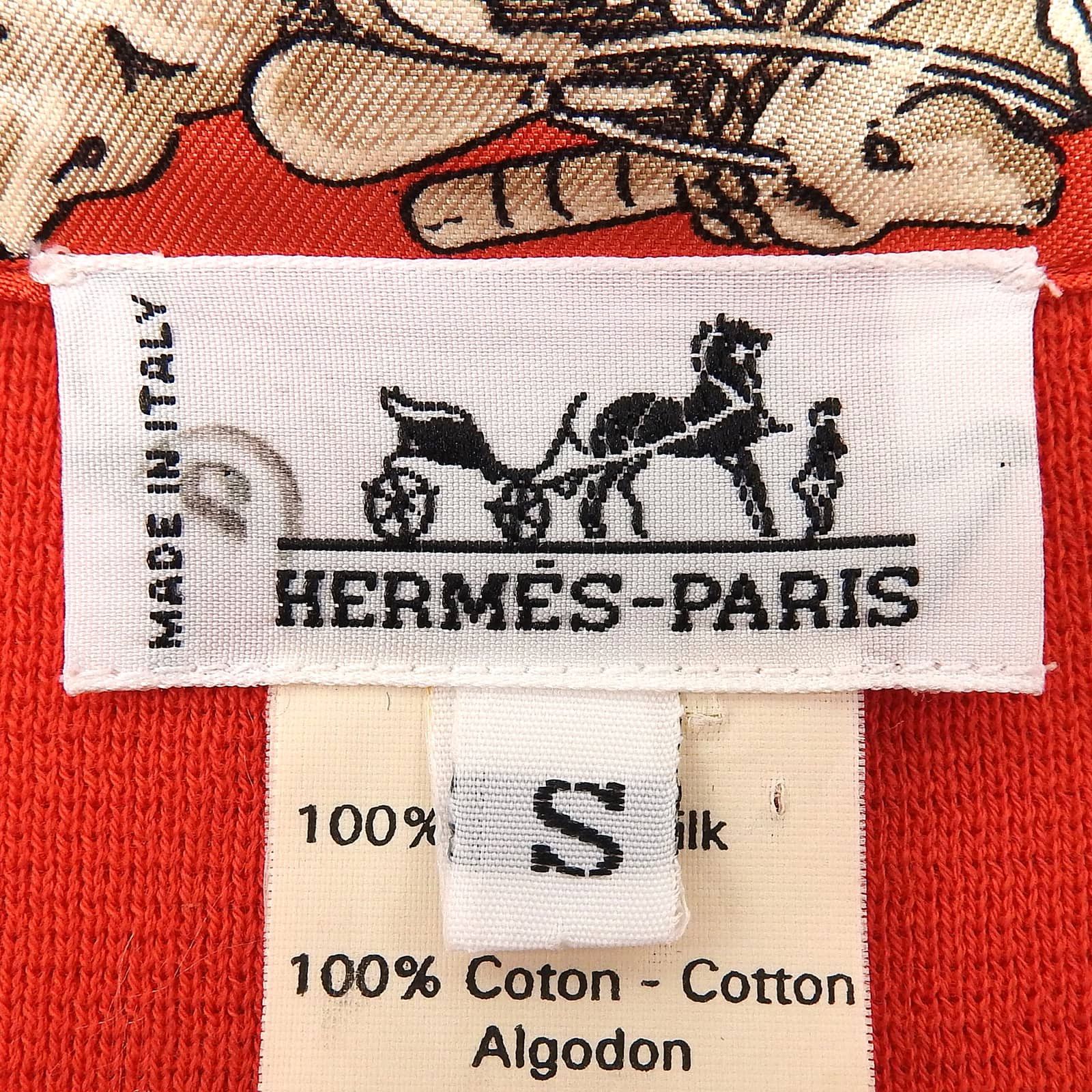 Hermes Hermes Hermes Twill Reine Silk Shirt Others Dress Shirt DUTY FREE for USA Size ONE SIZE - 7 Thumbnail