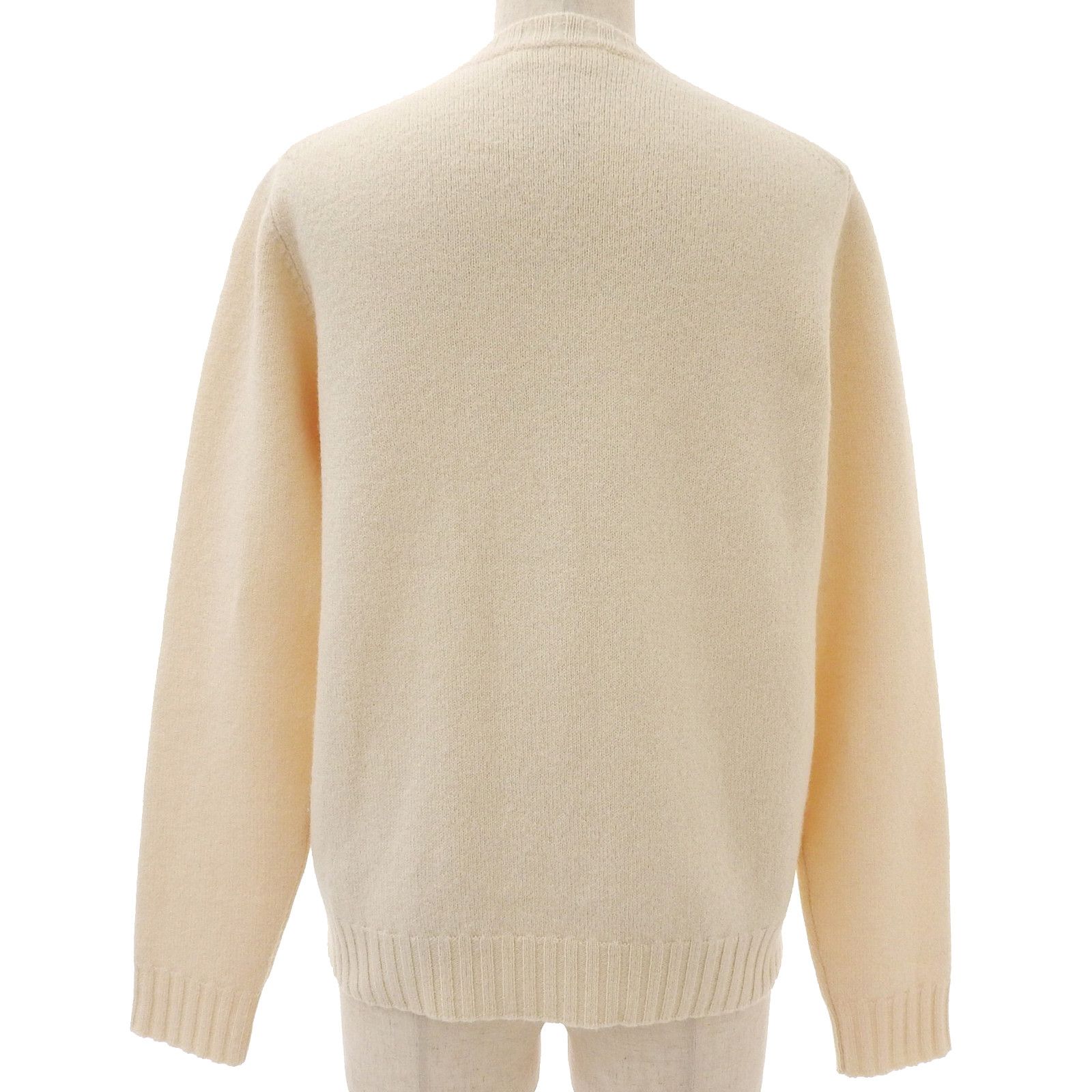 Jil Sander Jil Sander Jil Sander Knit Floral Appliqué Wool Sweater Cotton Tops DUTY FREE for USA Size ONE SIZE - 2 Thumbnail