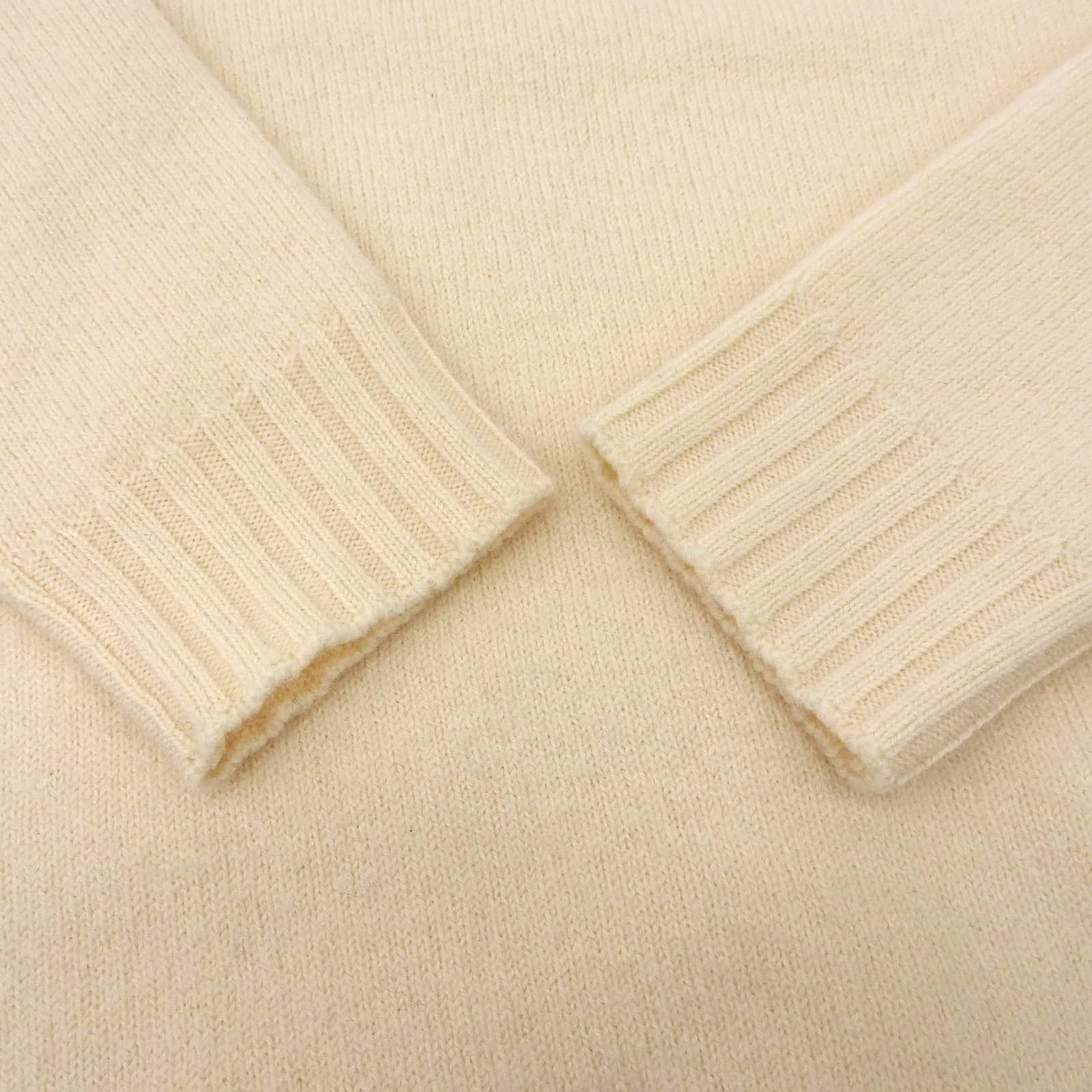 Jil Sander Jil Sander Jil Sander Knit Floral Appliqué Wool Sweater Cotton Tops DUTY FREE for USA Size ONE SIZE - 4 Thumbnail