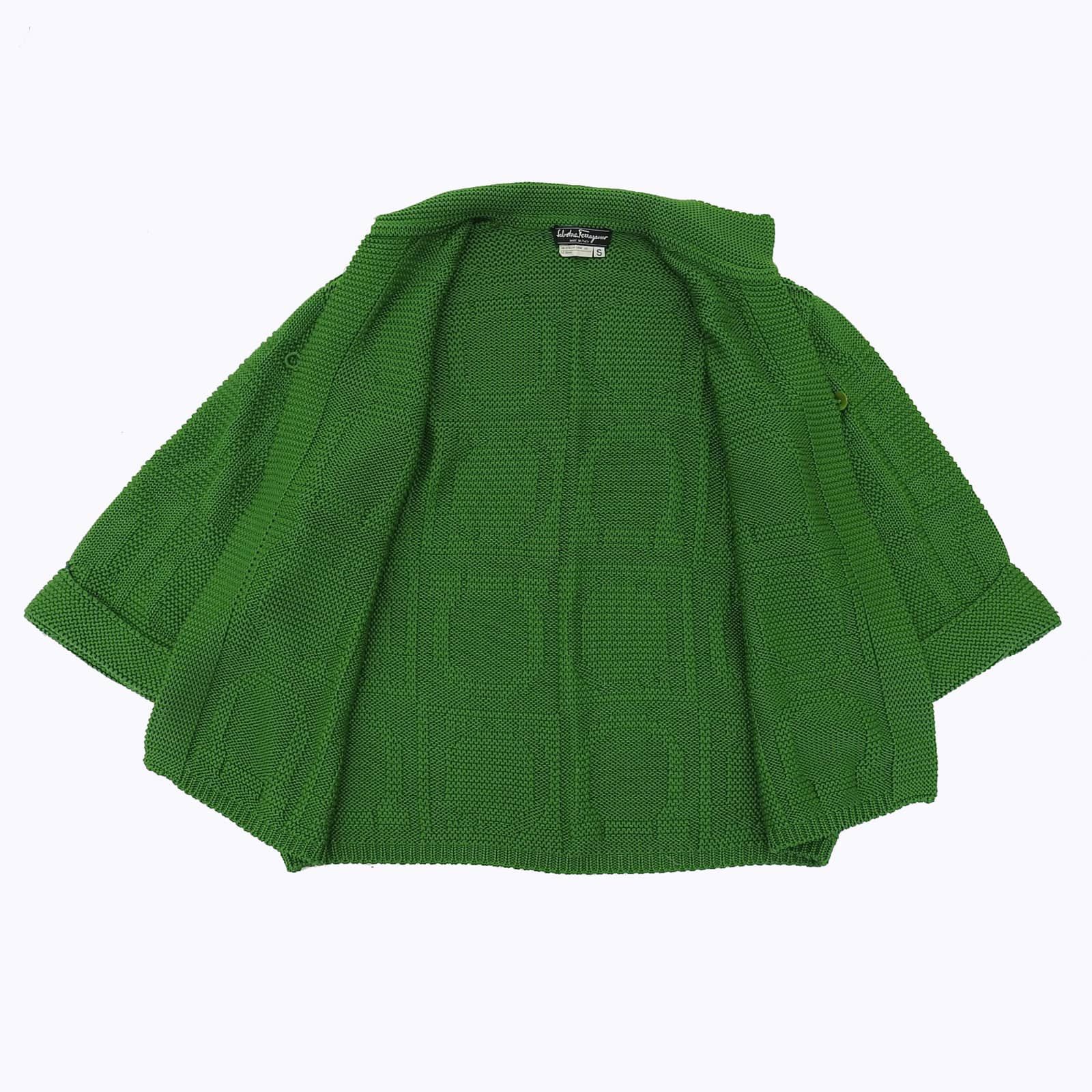 Salvatore Ferragamo Salvatore Ferragamo Salvatore Ferragamo Gancini Cotton Cardigan Cotton Tops DUTY FREE for USA Size ONE SIZE - 4 Thumbnail