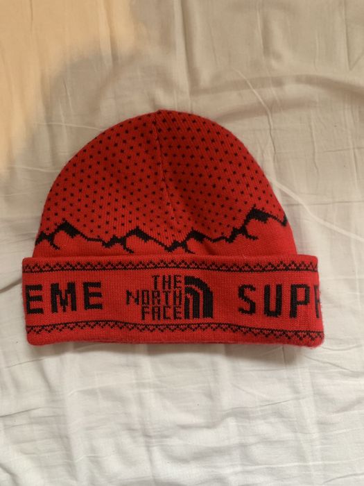 Supreme north face outlet beanie