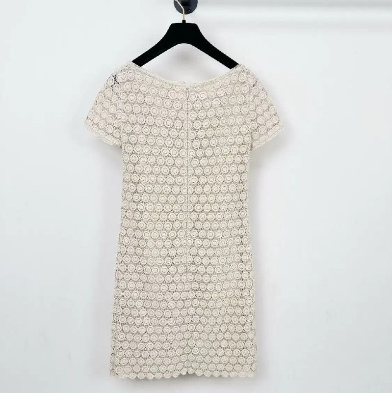 Burberry Burberry Off-White Women's Dress in XS Size Size XS / US 0-2 / IT 36-38 - 2 Thumbnail
