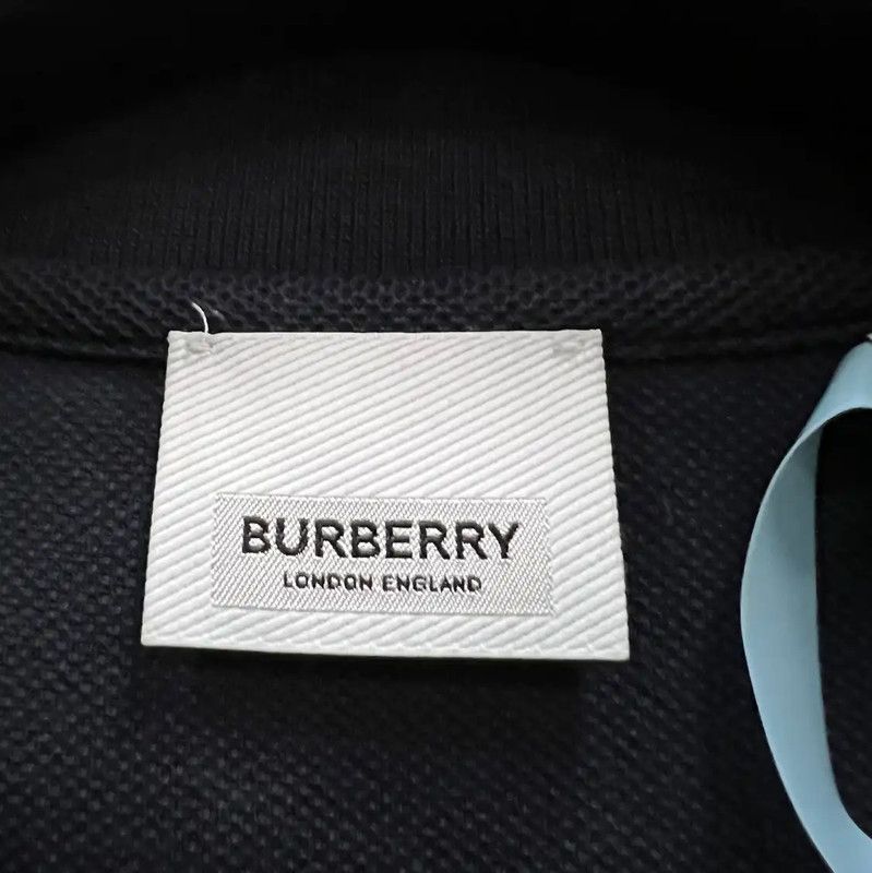 Burberry Burberry Summer Navy Cotton Short Sleeve T-Shirt Size M / US 6-8 / IT 42-44 - 2 Thumbnail