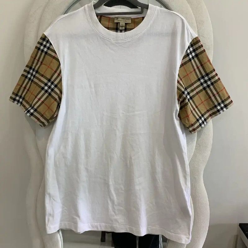 Burberry Burberry White Cotton Short Sleeve T-Shirt Size XS / US 0-2 / IT 36-38 - 3 Thumbnail