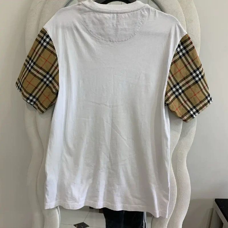 Burberry Burberry White Cotton Short Sleeve T-Shirt Size XS / US 0-2 / IT 36-38 - 4 Thumbnail