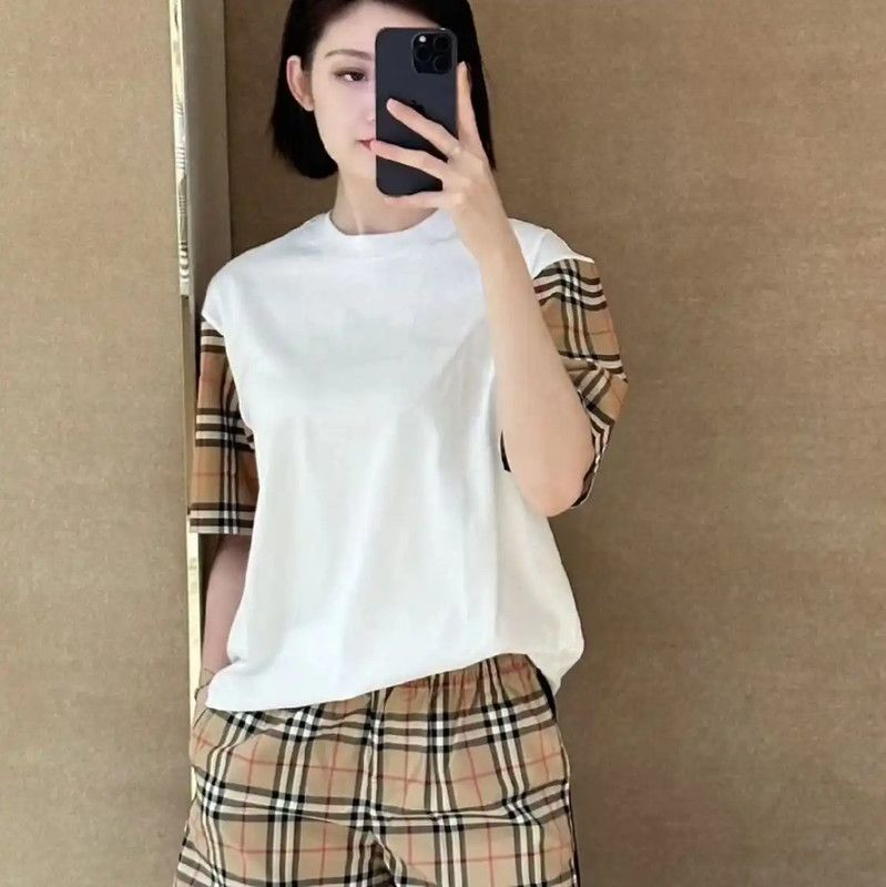 Burberry Burberry White Cotton Short Sleeve T-Shirt Size XS / US 0-2 / IT 36-38 - 7 Thumbnail