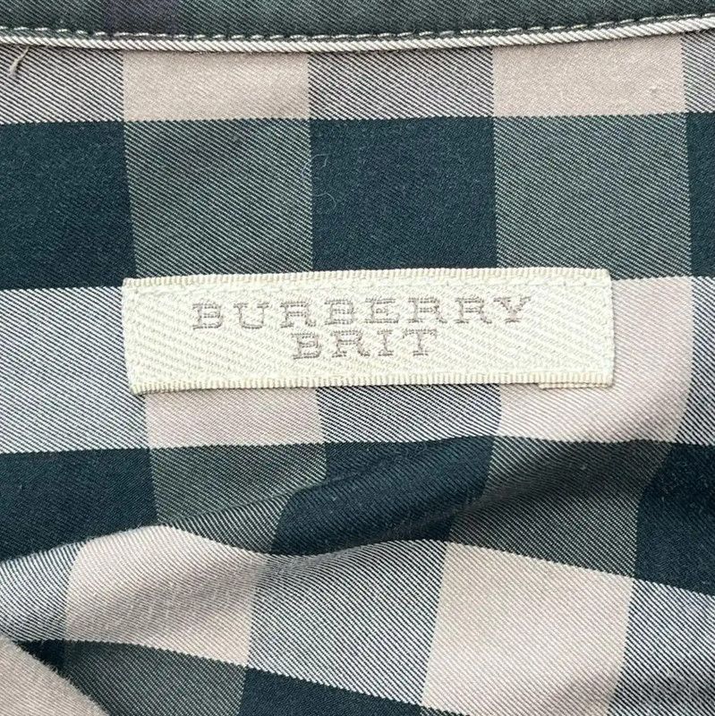 Burberry Burberry Brown Check Long Sleeve Shirt Size S / US 4 / IT 40 - 6 Thumbnail