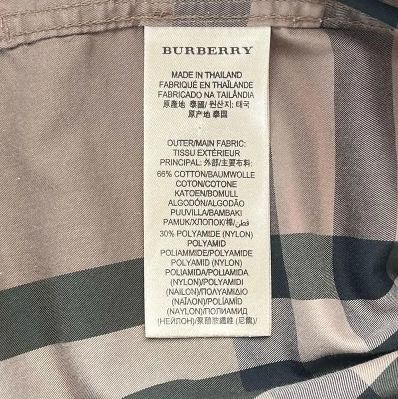 Burberry Burberry Brown Check Long Sleeve Shirt Size S / US 4 / IT 40 - 8 Thumbnail