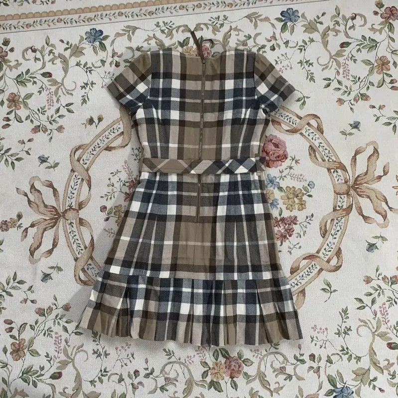 Burberry Burberry Brown Wool Dress for Women Size M / US 6-8 / IT 42-44 - 6 Thumbnail