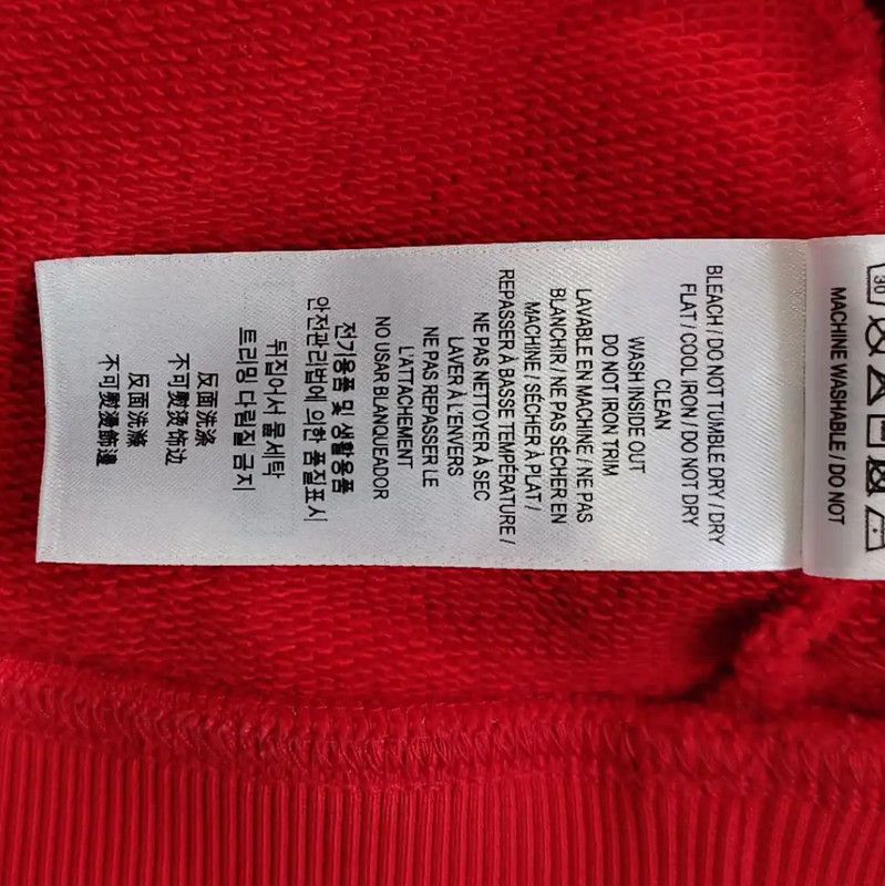 Burberry Burberry Red Cotton Women's Hoodie Size XL / US 12-14 / IT 48-50 - 7 Thumbnail