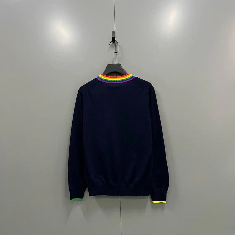 Burberry Burberry Women's Long Sleeve Knitted Wool Sweater Size L / US 10 / IT 46 - 2 Thumbnail