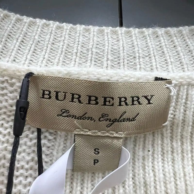 Burberry Burberry Women's Light Beige Wool Sweater Size S / US 4 / IT 40 - 4 Thumbnail