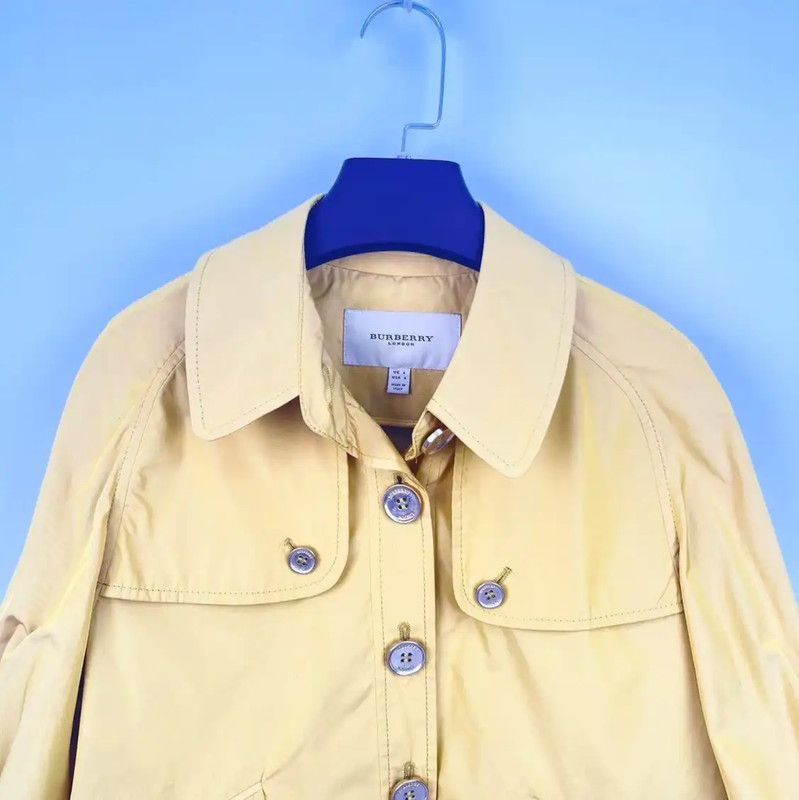 Burberry Burberry Yellow Women's Spring Jacket Size S / US 4 / IT 40 - 3 Thumbnail