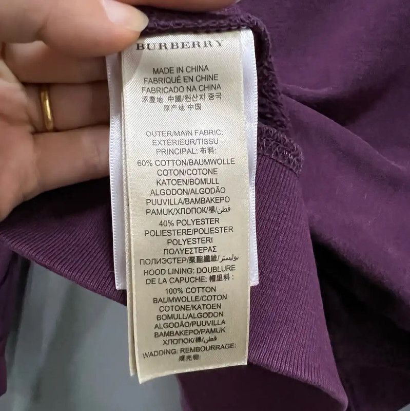 Burberry Burberry Spring Autumn Deep Blue Women's Jacket Size S / US 4 / IT 40 - 4 Thumbnail