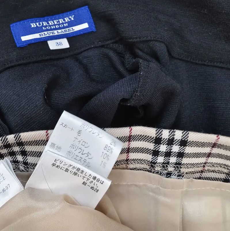 Burberry Burberry Spring Autumn Black Wool Blend Dress Size M / US 6-8 / IT 42-44 - 6 Thumbnail