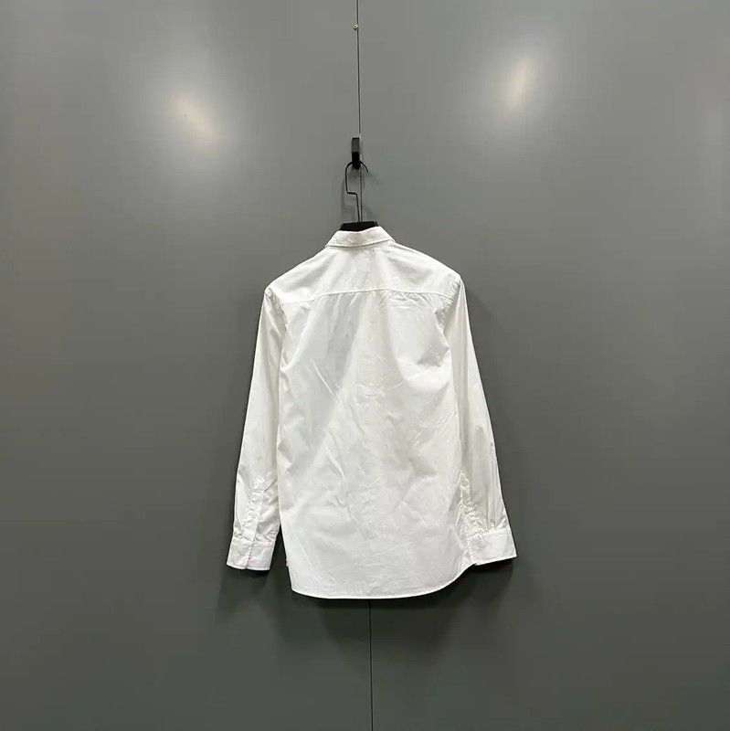 Burberry Burberry White Cotton Long Sleeve Shirt Size XS / US 0-2 / IT 36-38 - 2 Thumbnail