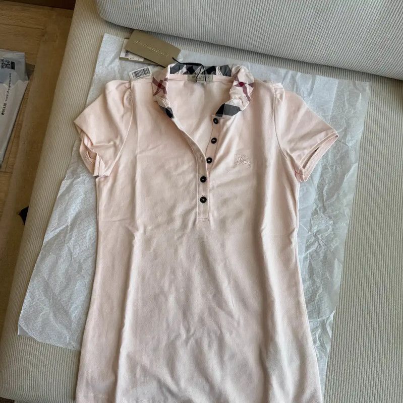 Burberry Burberry Pink Short Sleeve Logo Tee Size XS / US 0-2 / IT 36-38 - 5 Thumbnail