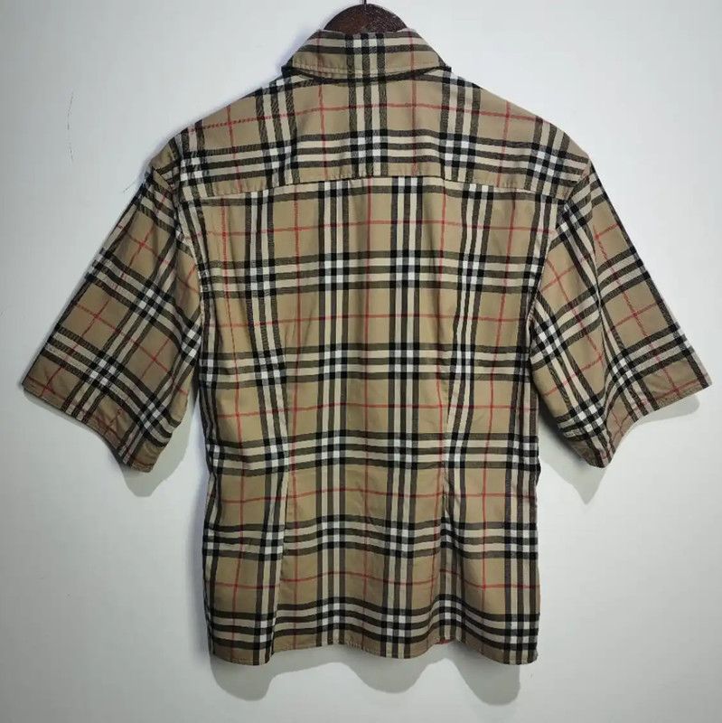 Burberry Burberry Beige Cotton Women's Shirt Size M / US 6-8 / IT 42-44 - 2 Thumbnail