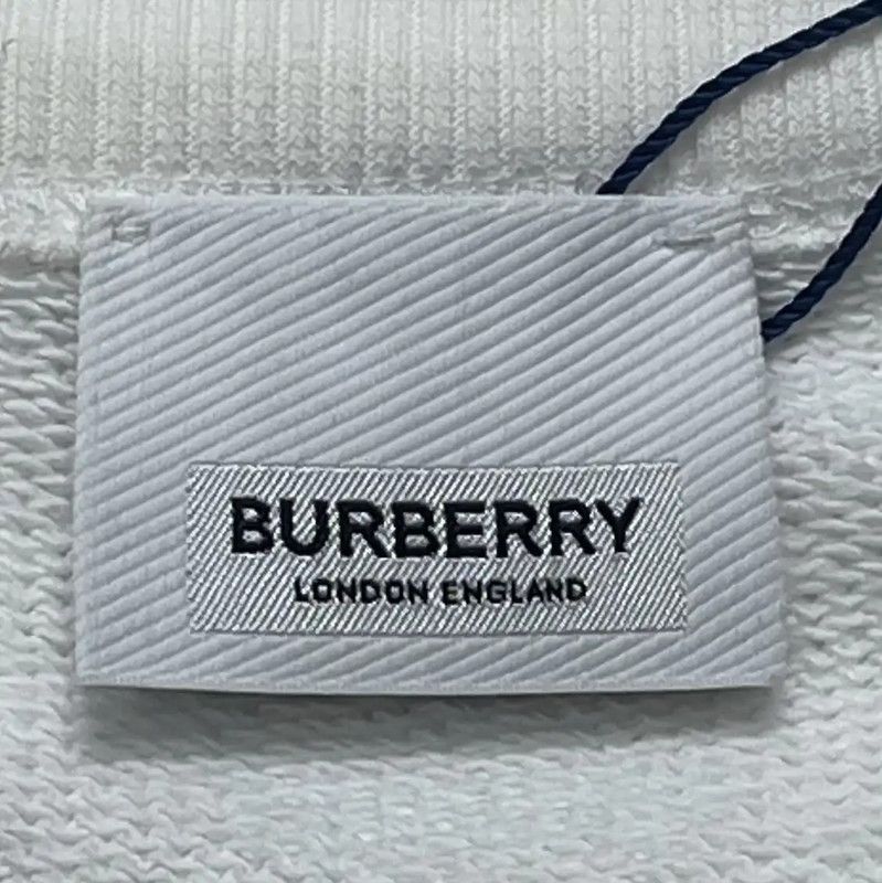 Burberry Burberry White Ladies' Sweatshirt Size S / US 4 / IT 40 - 3 Thumbnail