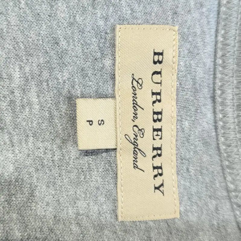 Burberry Burberry Gray Cotton Sweatshirt for Women Size S / US 4 / IT 40 - 4 Thumbnail