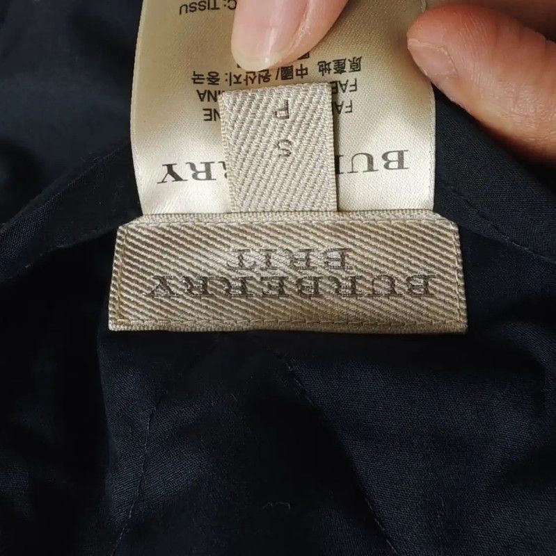 Burberry Burberry Black Cotton Women's Jacket Size S / US 4 / IT 40 - 4 Thumbnail