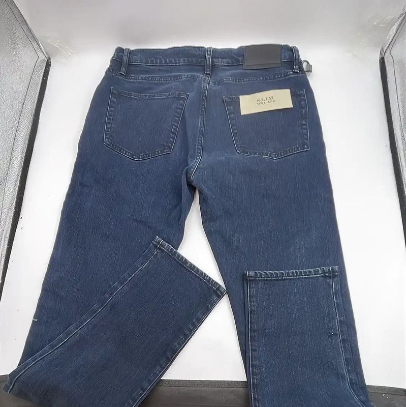 Burberry Burberry Women's Blue Cotton Jeans Size L Size 29" - 2 Thumbnail