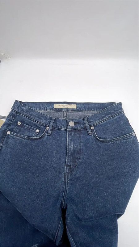 Burberry Burberry Women's Blue Cotton Jeans Size L Size 29" - 4 Thumbnail