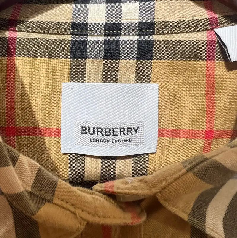 Burberry Burberry Multicolored Cotton Shirt for Women Size M / US 6-8 / IT 42-44 - 5 Thumbnail