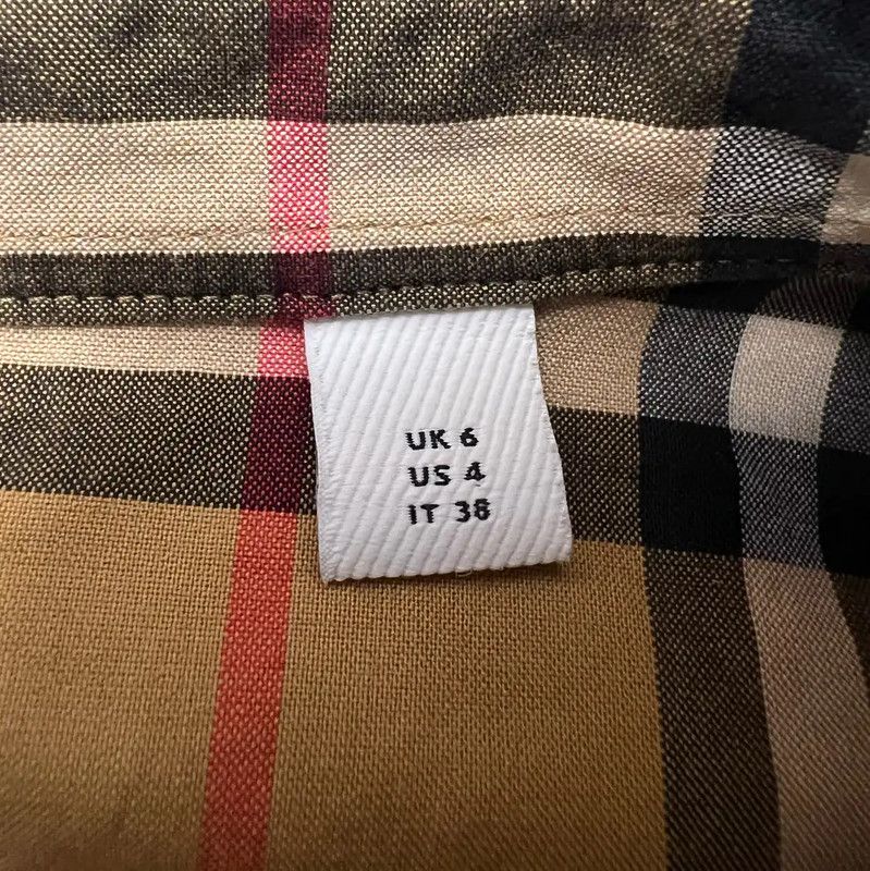 Burberry Burberry Multicolored Cotton Shirt for Women Size M / US 6-8 / IT 42-44 - 6 Thumbnail