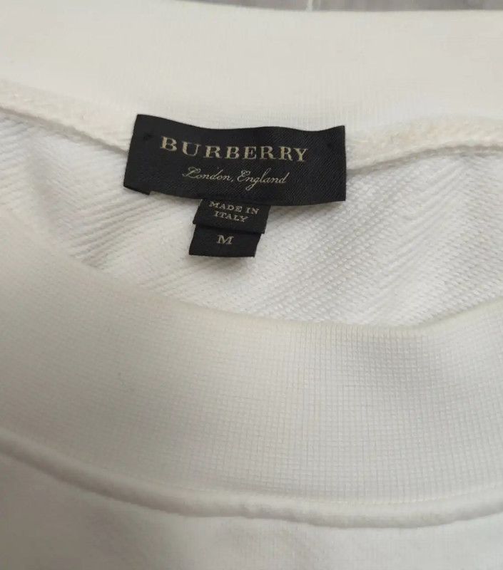 Burberry Burberry Women's Cropped Long Sleeve Sweatshirt Size M / US 6-8 / IT 42-44 - 3 Thumbnail
