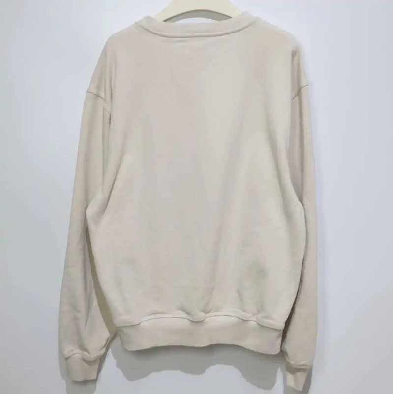 Burberry Burberry Beige Cotton Women's Sweatshirt Size M / US 6-8 / IT 42-44 - 2 Thumbnail