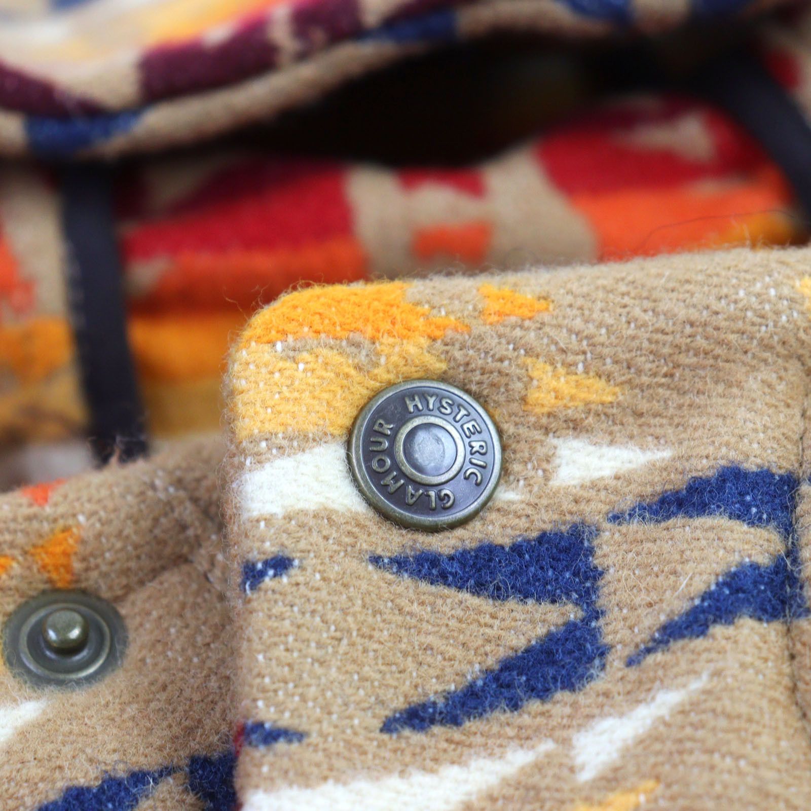 Other Other Hysteric Glamour Pendleton Wool Coat Leather Outerwear DUTY FREE for USA Size ONE SIZE - 8 Thumbnail
