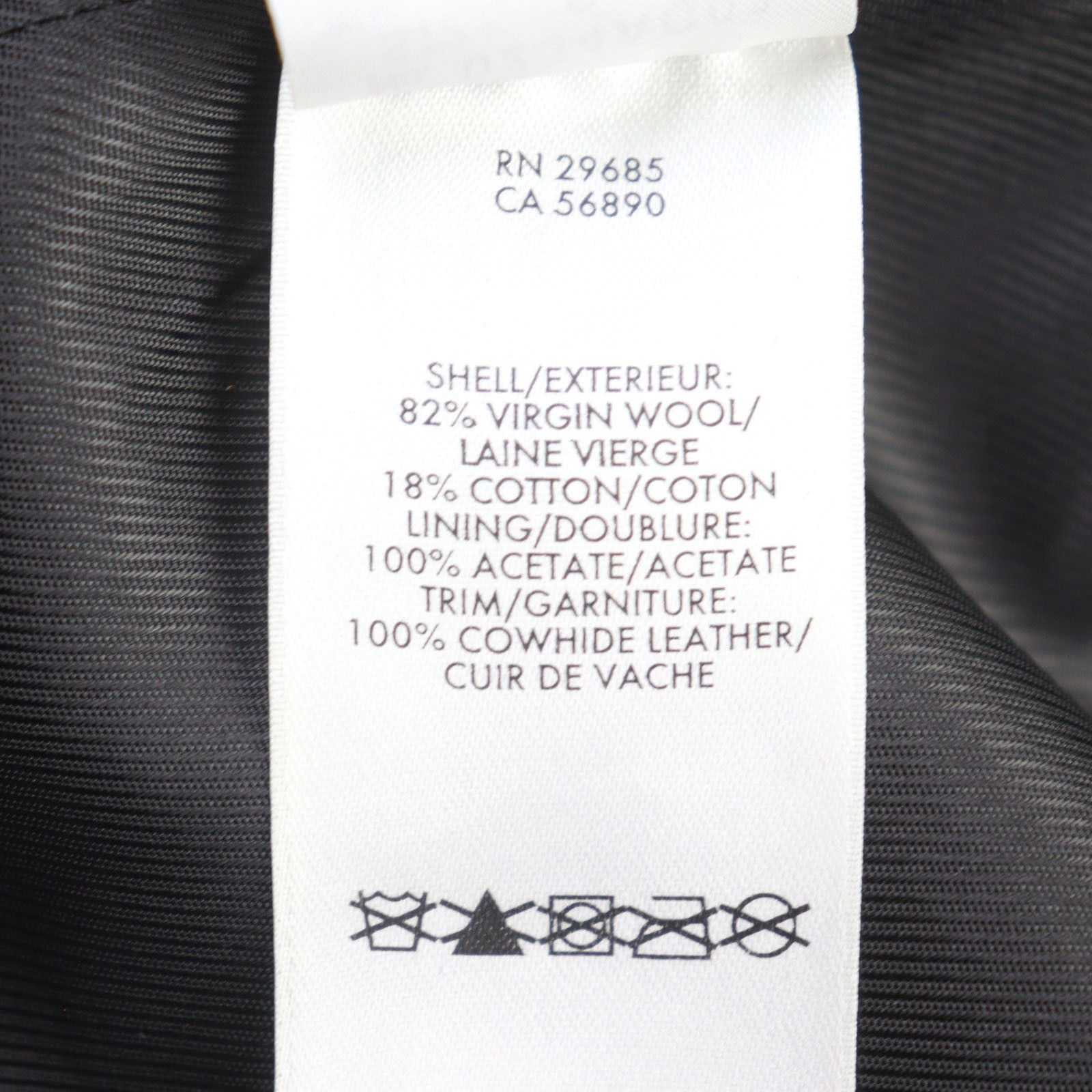 Other Other Hysteric Glamour Pendleton Wool Coat Leather Outerwear DUTY FREE for USA Size ONE SIZE - 15 Thumbnail