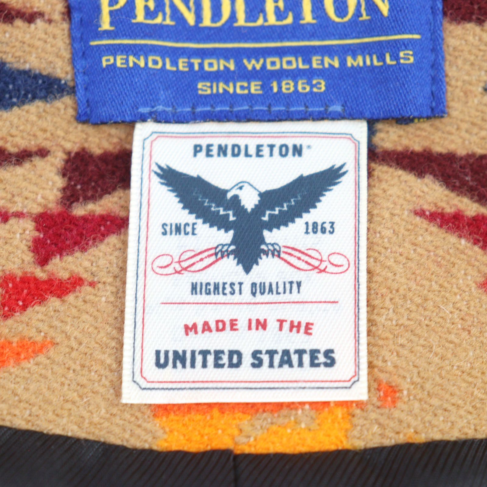 Other Other Hysteric Glamour Pendleton Wool Coat Leather Outerwear DUTY FREE for USA Size ONE SIZE - 12 Thumbnail