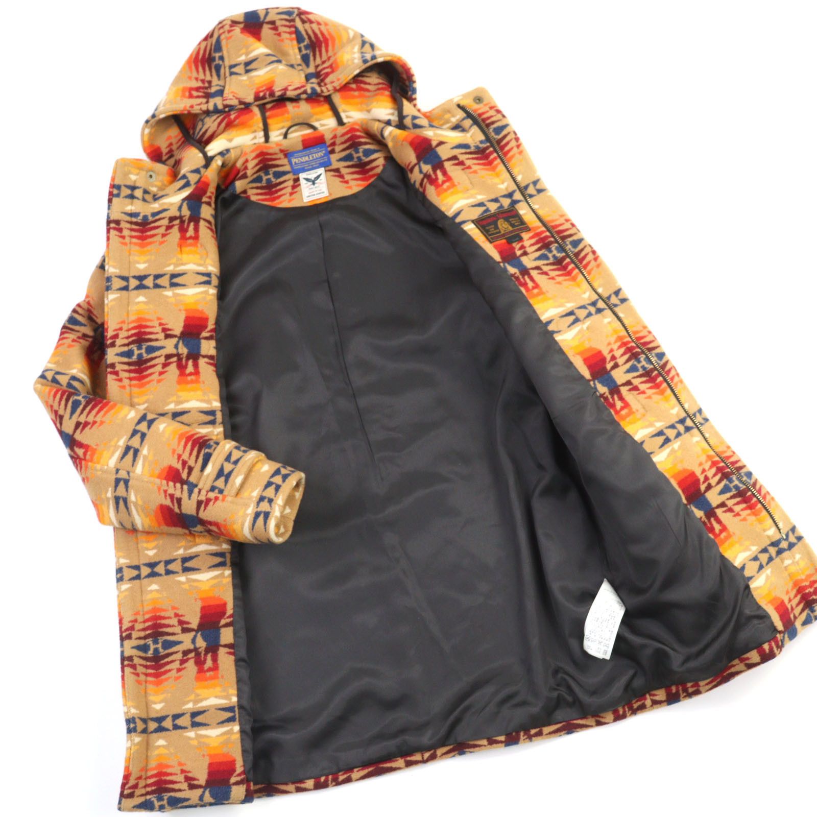 Other Other Hysteric Glamour Pendleton Wool Coat Leather Outerwear DUTY FREE for USA Size ONE SIZE - 3 Thumbnail