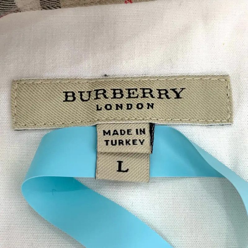 Burberry Burberry White Cotton Women's Long Sleeve Shirt Size L / US 10 / IT 46 - 5 Thumbnail
