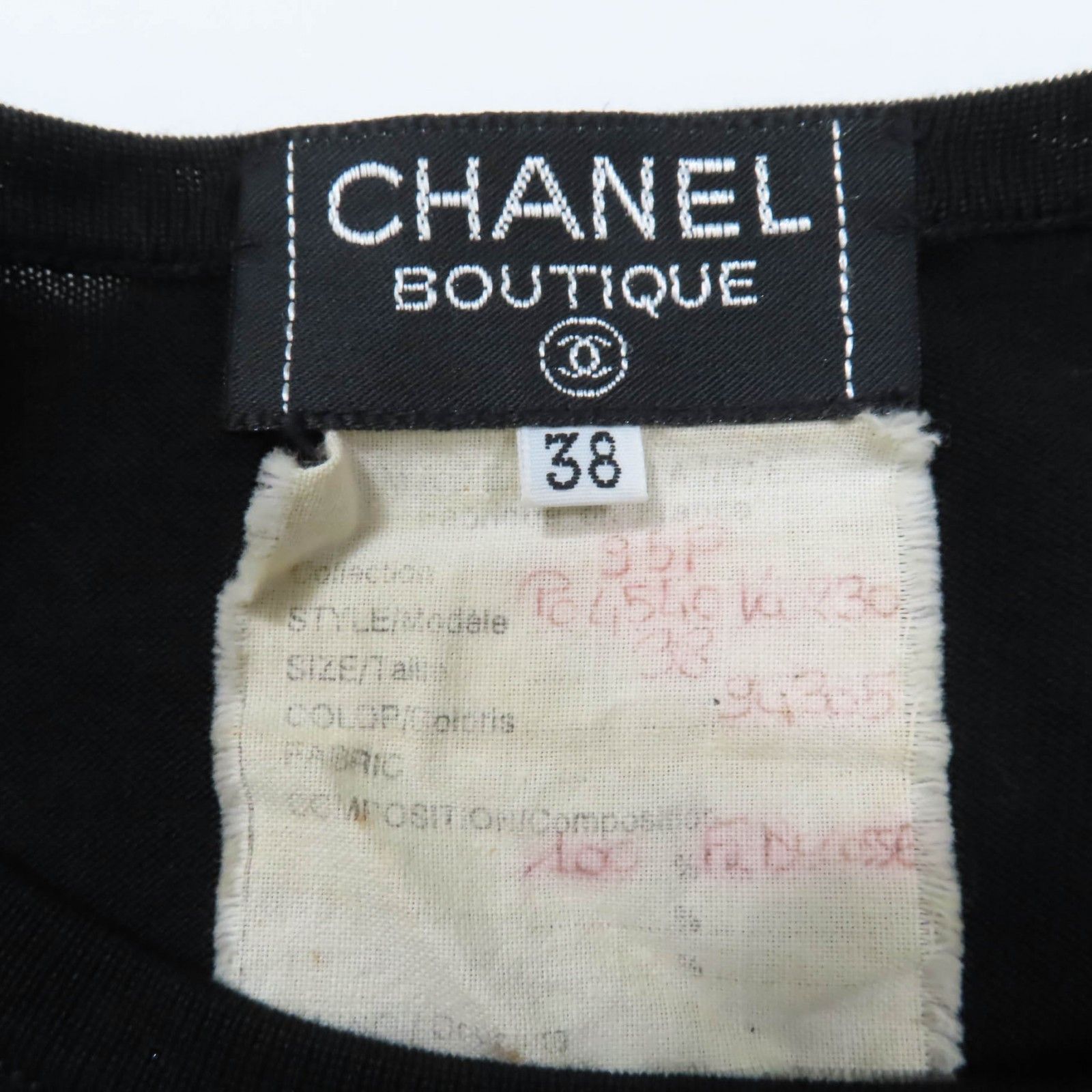 Chanel Chanel Chanel COCO Mark Cotton Knit Top Cotton Tops P04540 DUTY FREE for USA Size ONE SIZE - 6 Thumbnail