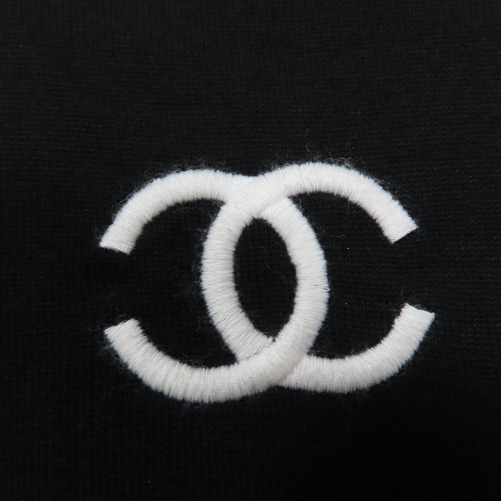 Chanel Chanel Chanel COCO Mark Cotton Knit Top Cotton Tops P04540 DUTY FREE for USA Size ONE SIZE - 5 Thumbnail