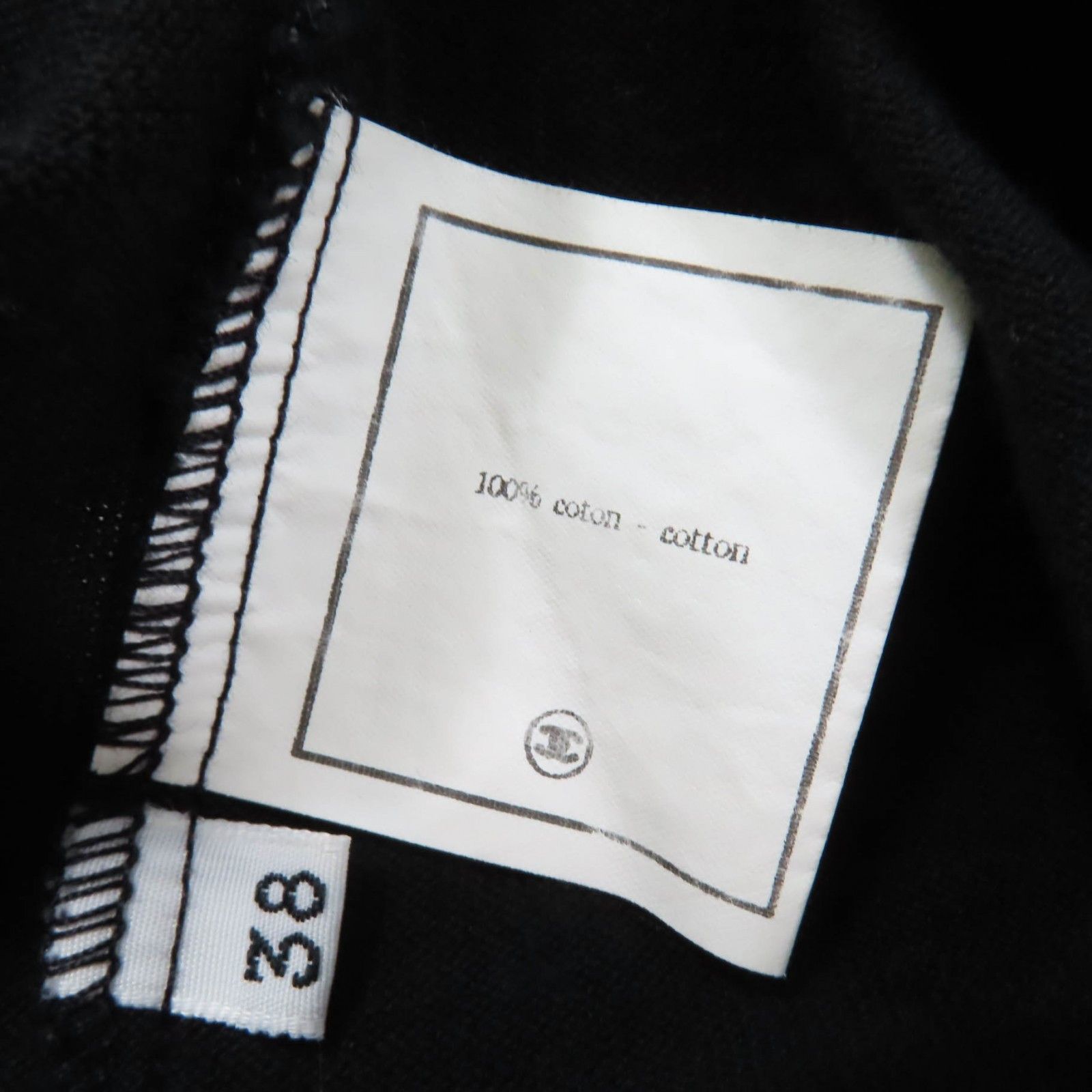 Chanel Chanel Chanel COCO Mark Cotton Knit Top Cotton Tops P04540 DUTY FREE for USA Size ONE SIZE - 7 Thumbnail