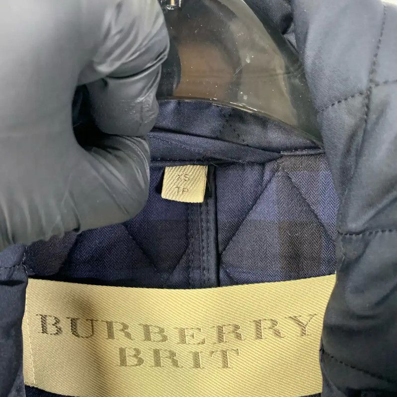 Burberry Burberry Black Women's Cotton Jacket Size ONE SIZE - 4 Thumbnail