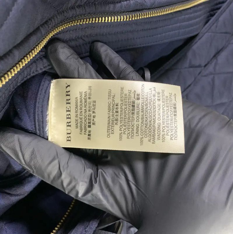 Burberry Burberry Black Women's Cotton Jacket Size ONE SIZE - 5 Thumbnail