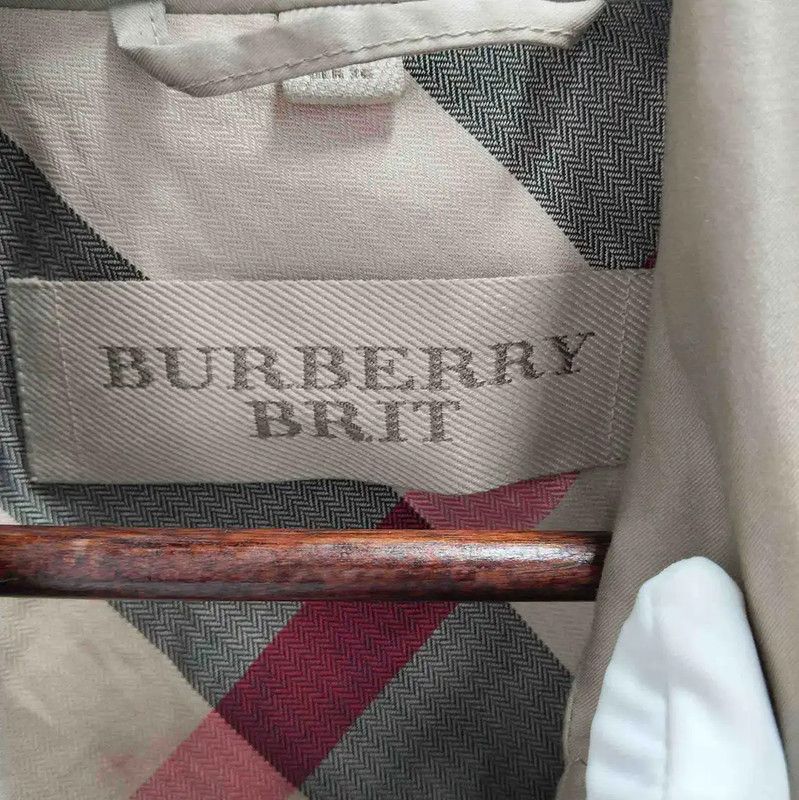 Burberry Burberry M Size Spring Autumn Light Beige Short Trench Size M / US 6-8 / IT 42-44 - 3 Thumbnail