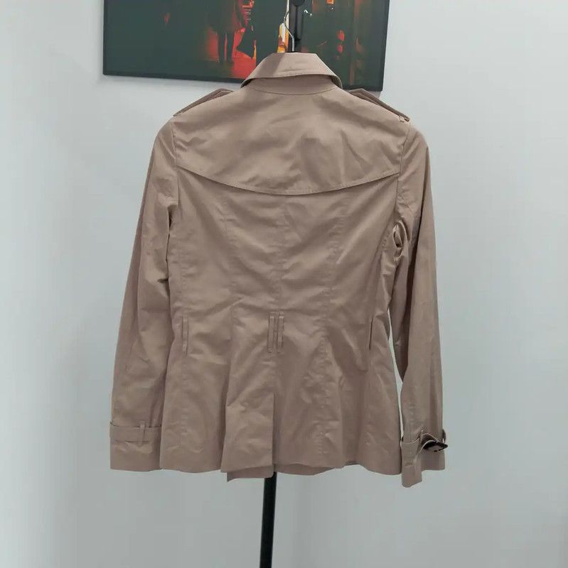 Burberry Burberry Spring Autumn Beige Cotton Trench Coat Size M / US 6-8 / IT 42-44 - 2 Thumbnail