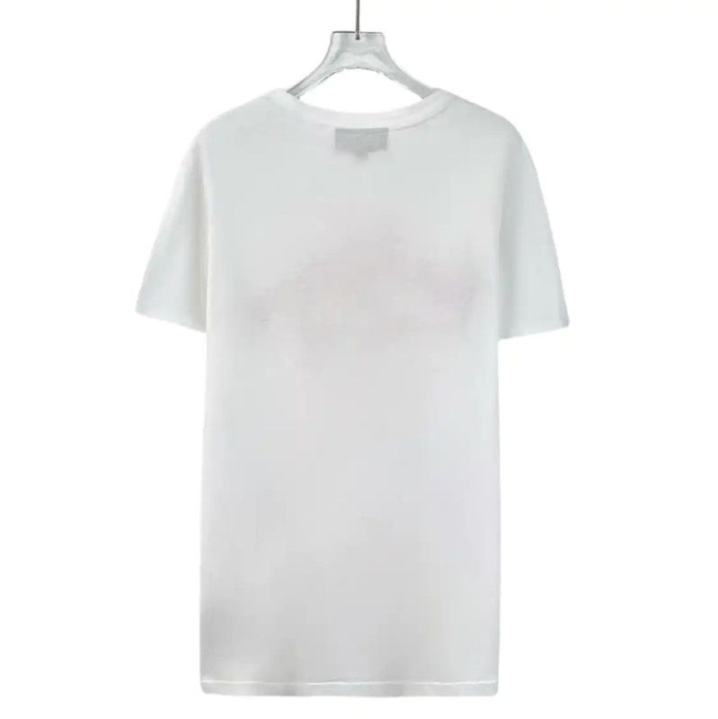 Burberry Burberry Women's White Cotton T-Shirt Size S / US 4 / IT 40 - 2 Thumbnail