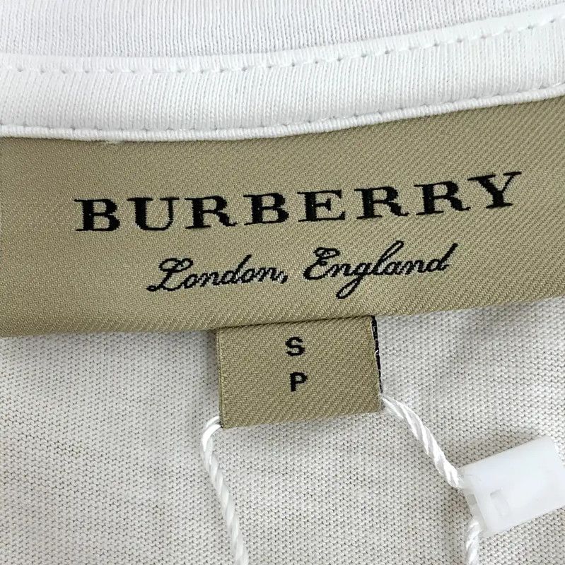 Burberry Burberry Women's White Cotton T-Shirt Size S / US 4 / IT 40 - 6 Thumbnail