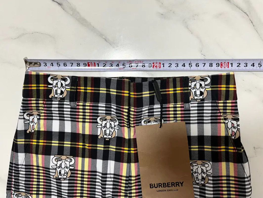 Burberry Burberry Multicolored Printed Women's Casual Pants Size 22" - 8 Thumbnail