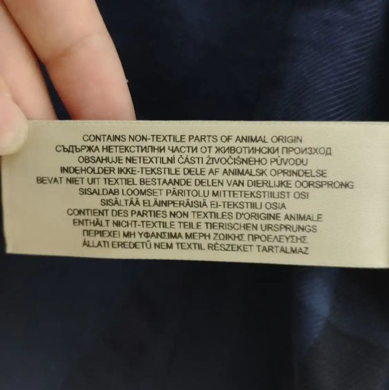 Burberry Burberry Women's L Size Navy Cotton Coat Size L / US 10 / IT 46 - 9 Thumbnail