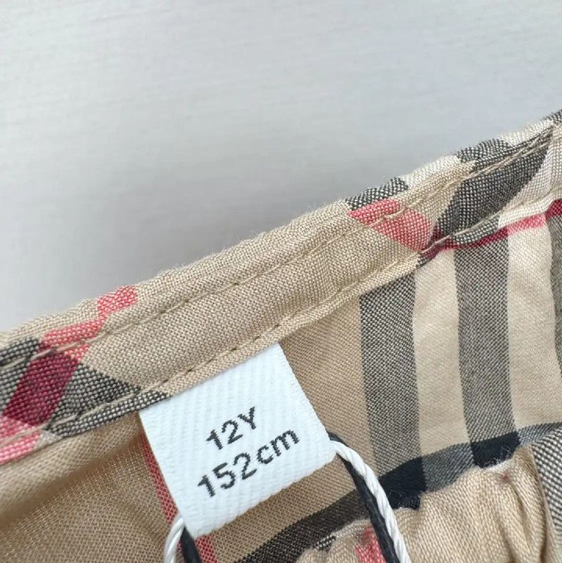 Burberry Burberry Khaki Long Sleeve Dress for Women Size S / US 4 / IT 40 - 3 Thumbnail