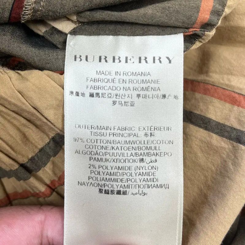 Burberry Burberry Khaki Check Dress for Women Size M / US 6-8 / IT 42-44 - 4 Thumbnail